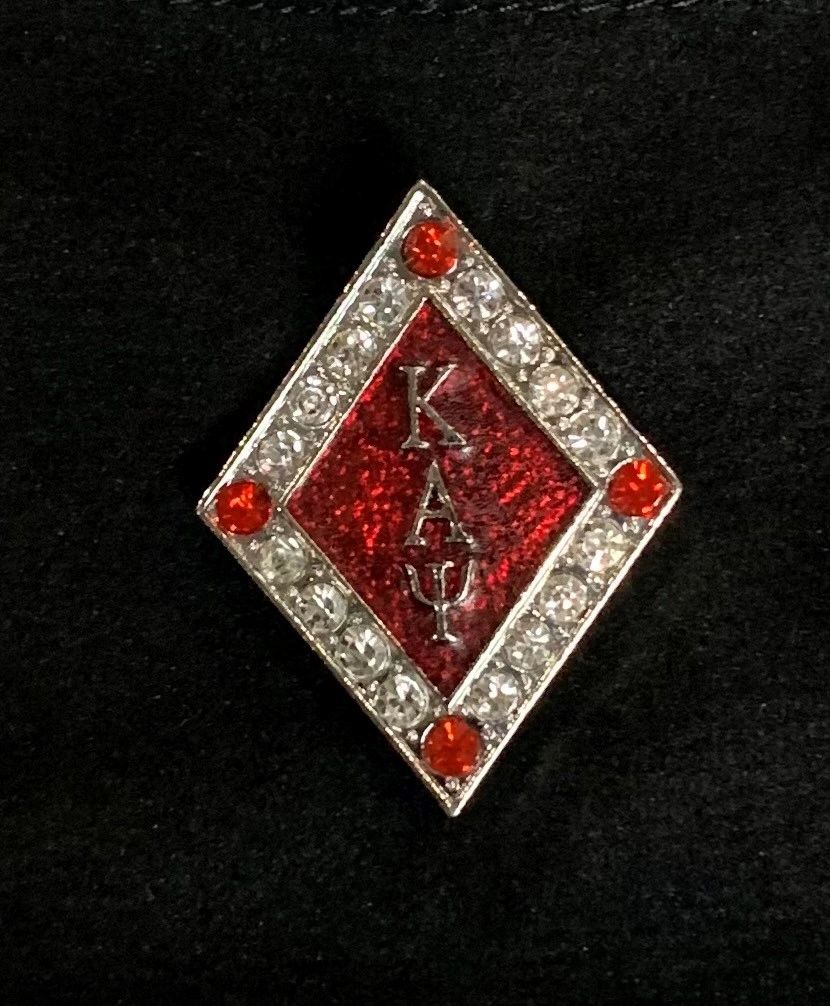Lapel Pin - Red Diamond