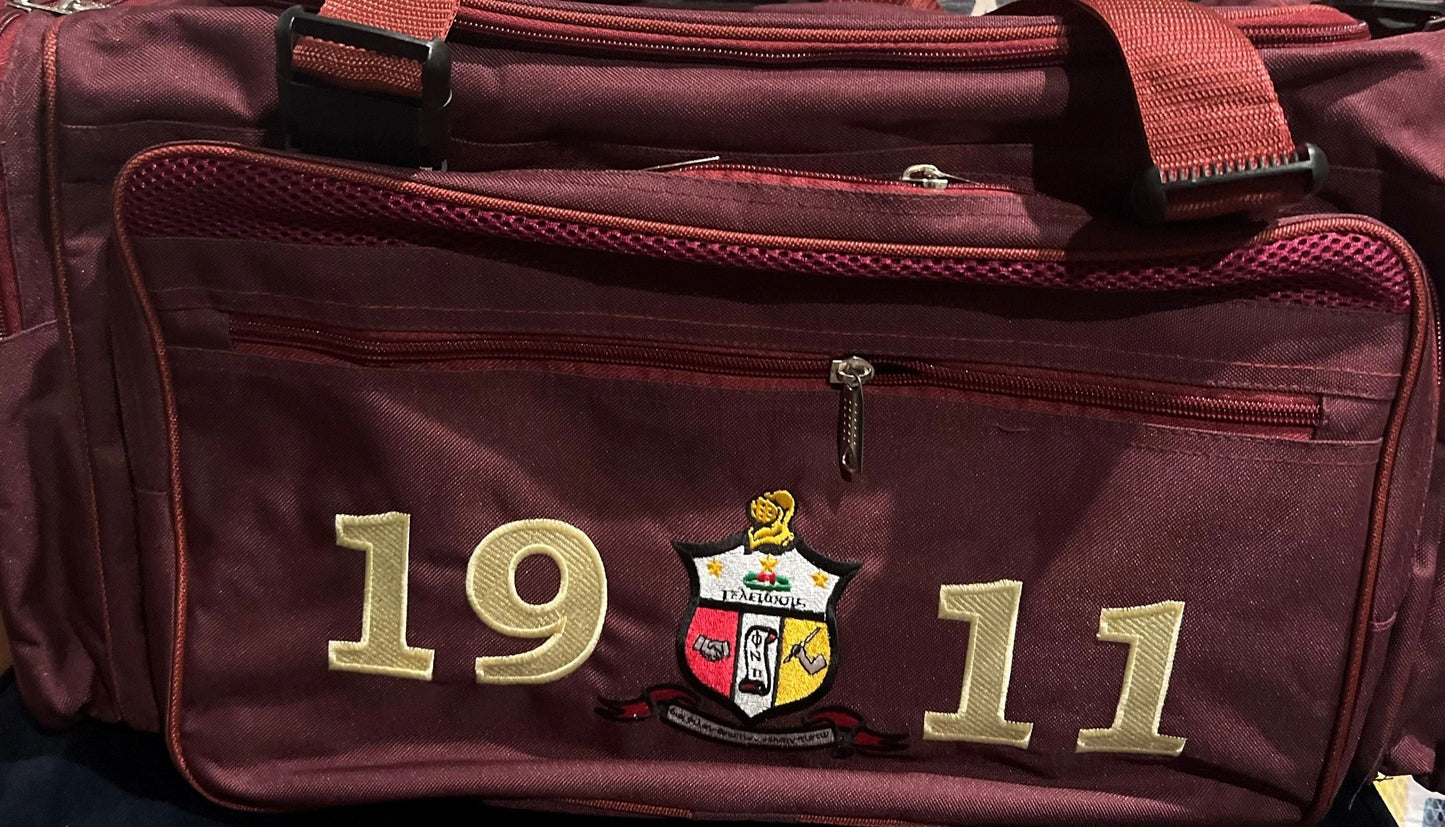 Crimson Duffel Bag
