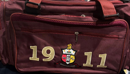 Crimson Duffel Bag