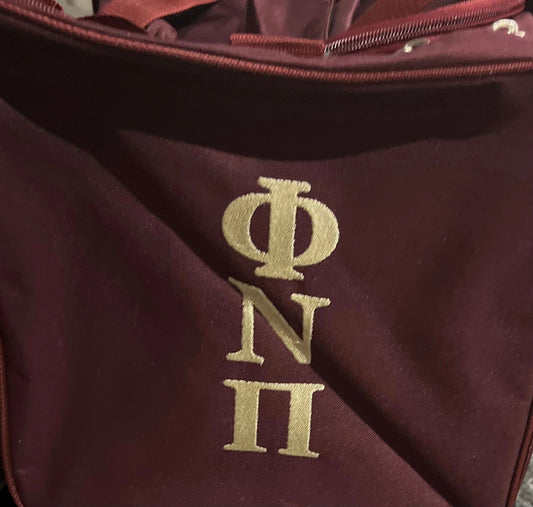 Crimson Duffel Bag