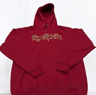 Kappa Alpha Psi Script Hoodie - Red