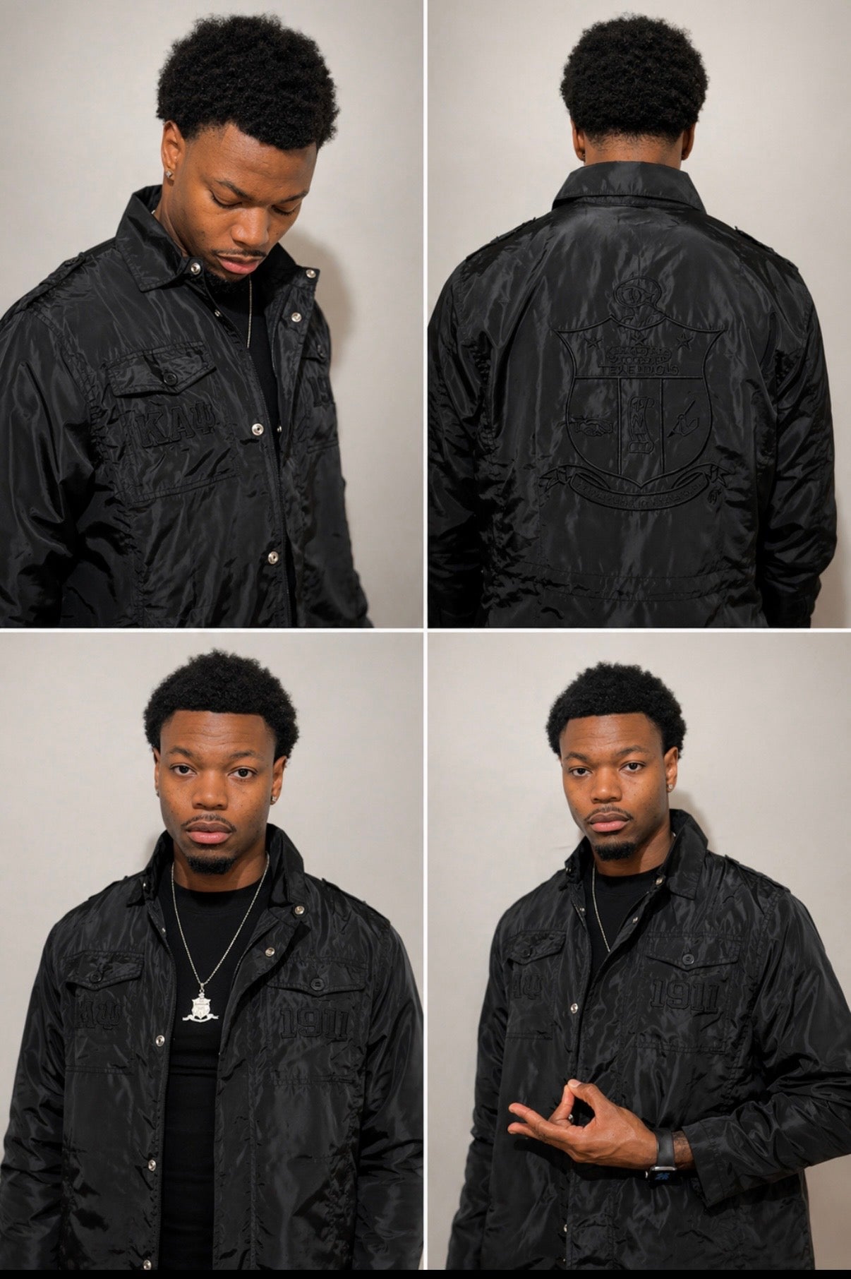 Vintage Black Stylish Jacket