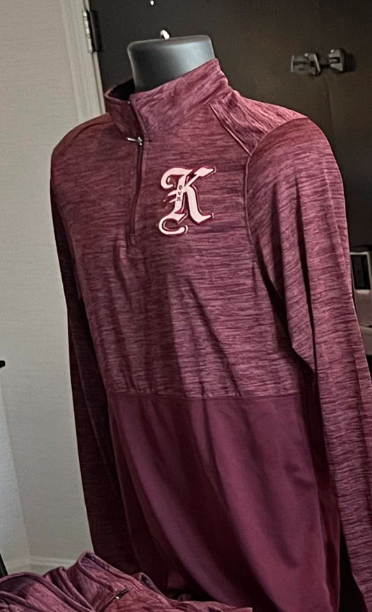 Crimson Long Sleeve Dri Fit