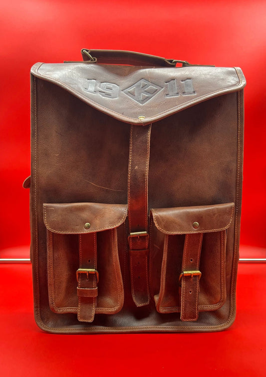 Kappa Vintage Leather Backpack