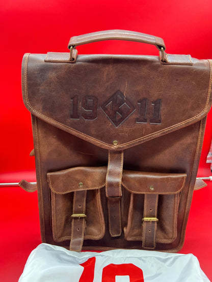 Kappa Vintage Leather Backpack