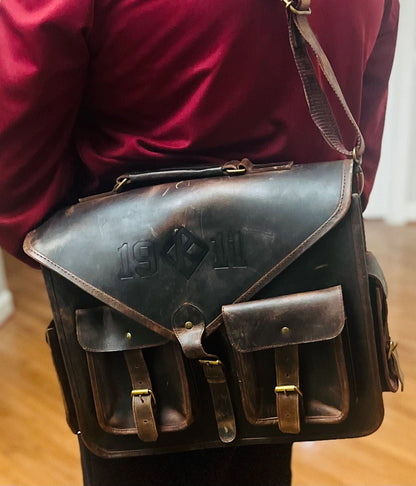 Kappa Vintage Leather Briefcase