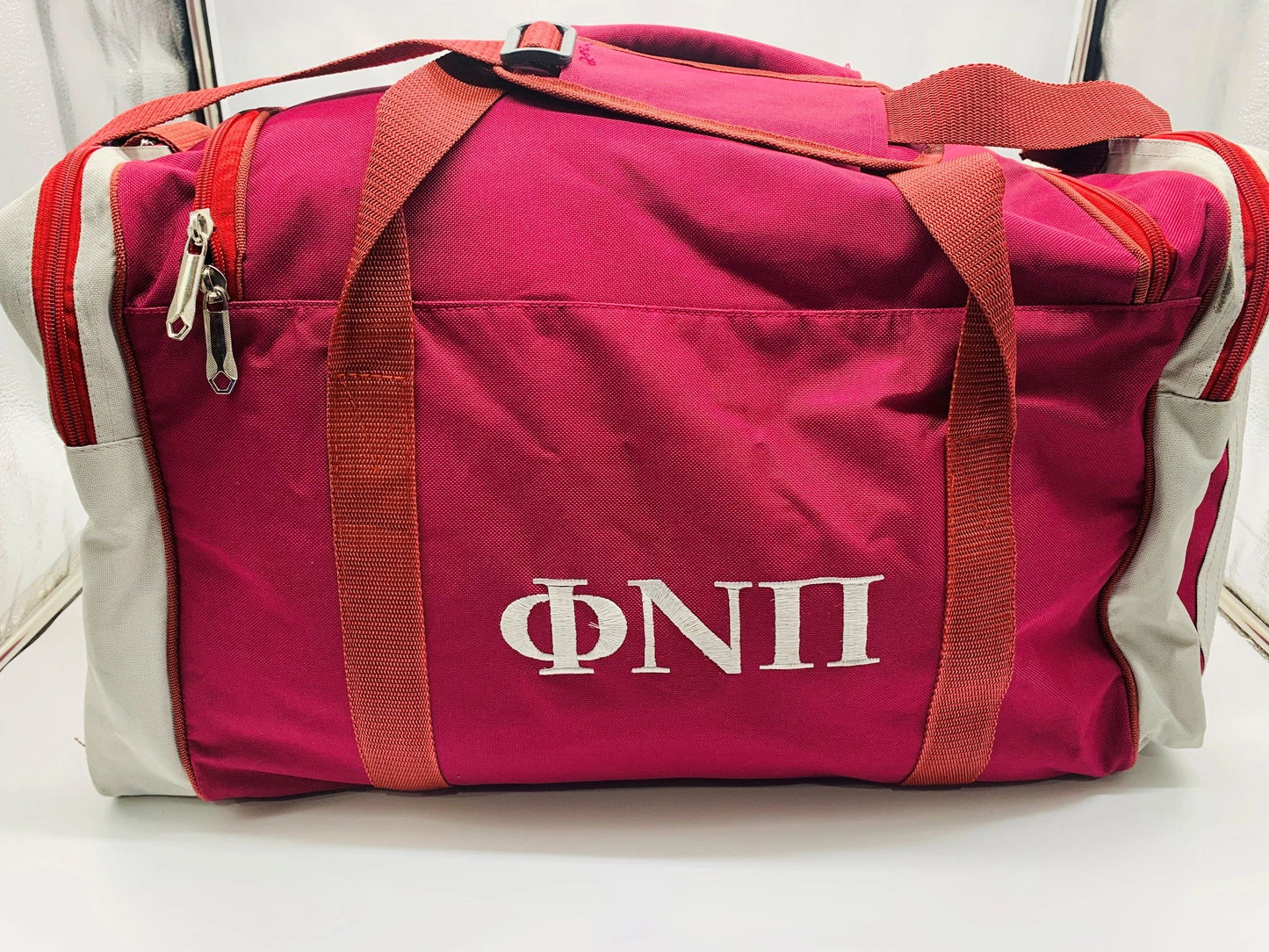 Embroidered Kappa Alpha Psi Duffle Bag