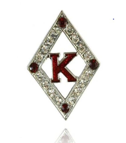 Lapel Pin - Clear Diamond