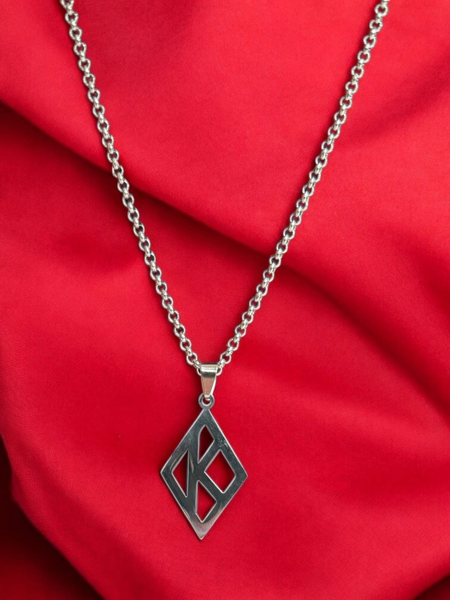 Floating K Necklace