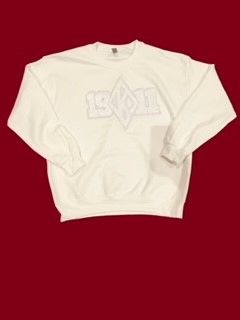 White on White Sweatshirt