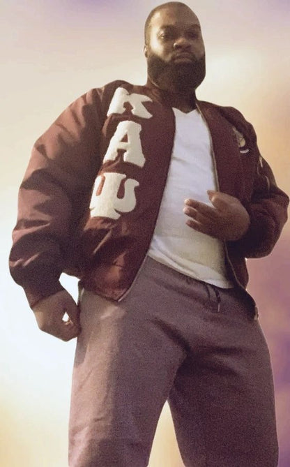 Crimson Bomber Jacket