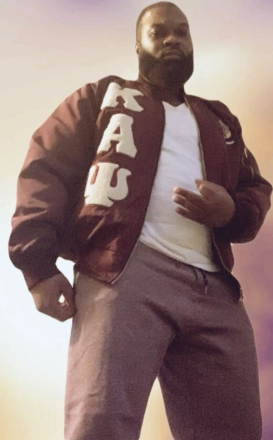 Crimson Bomber Jacket