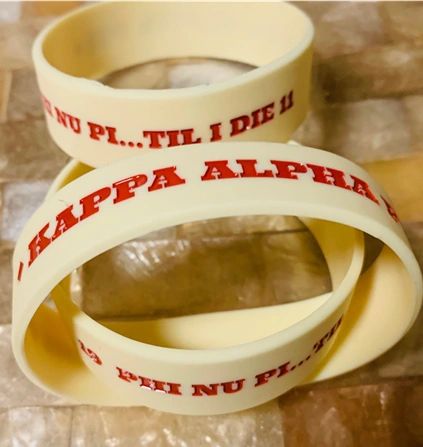 Wrist Band - Kappa Alpha Psi Creme